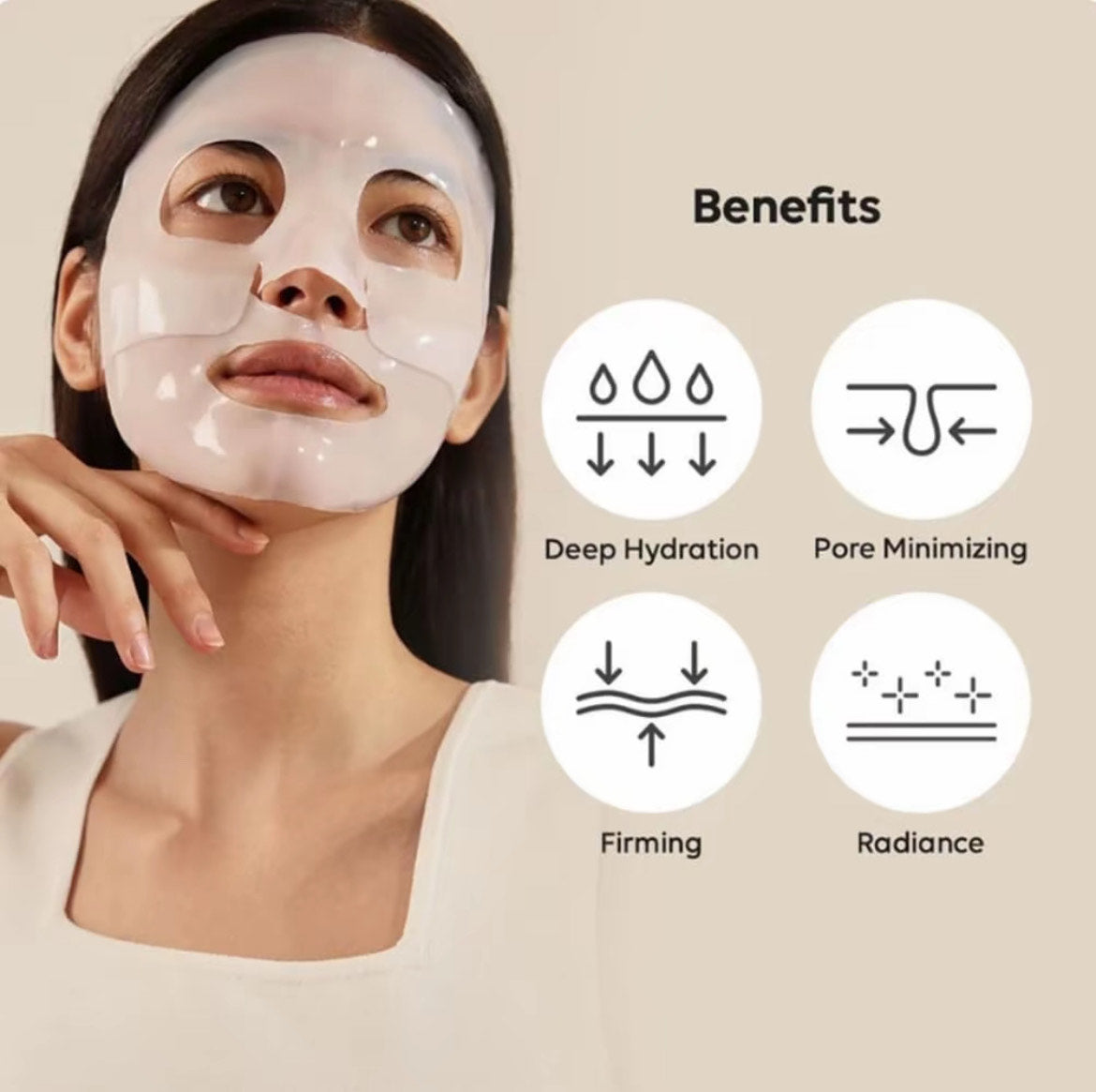 Hydrogel Collagen Face Mask