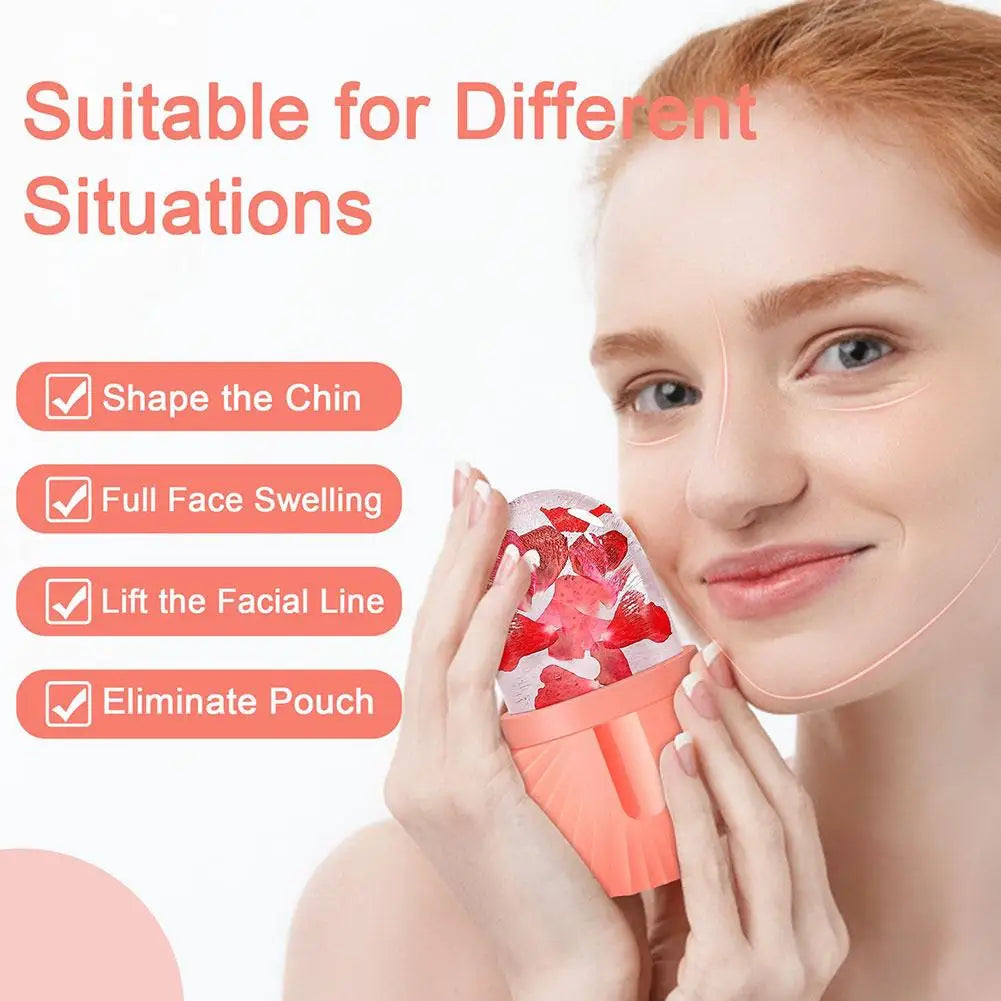 Facial Ice Cube Mold Silicone